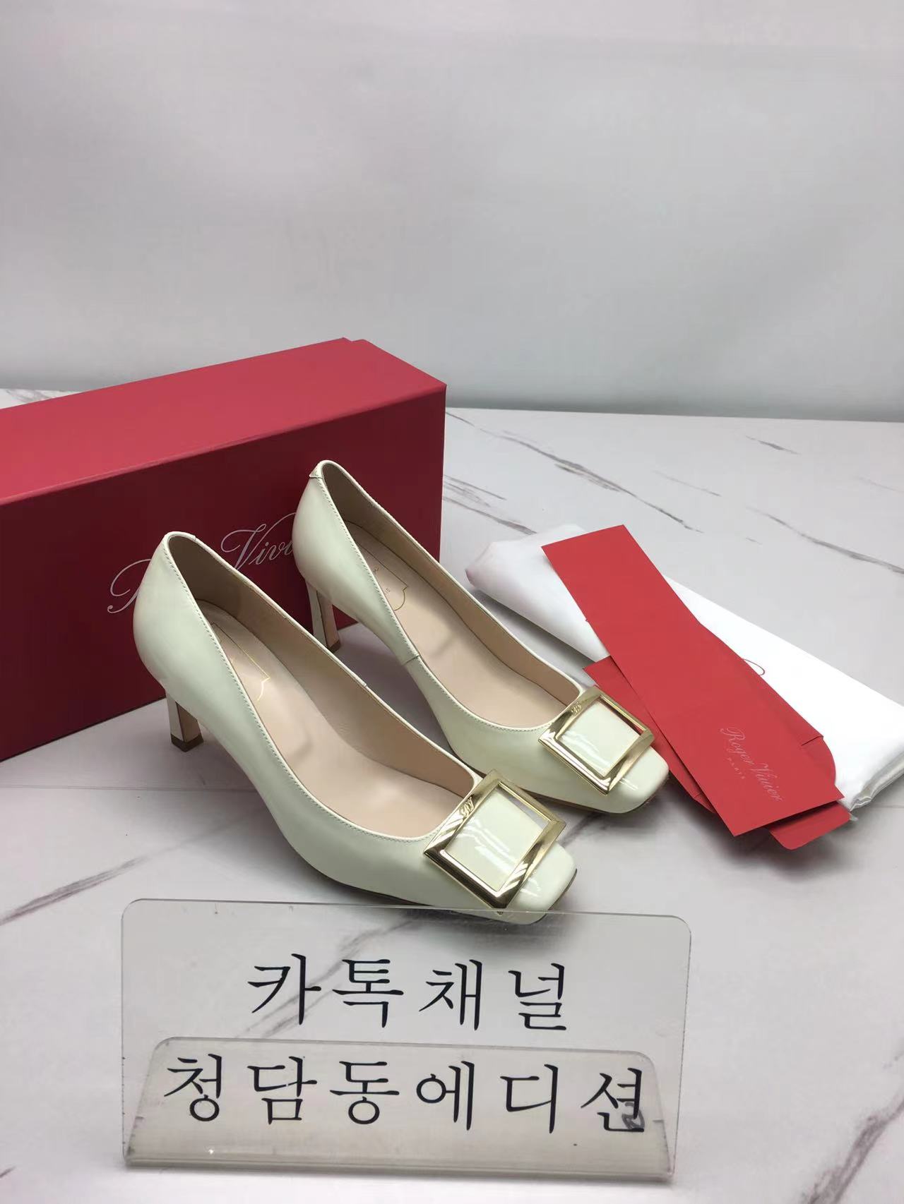 로저비비에 펌프스 7.5cm