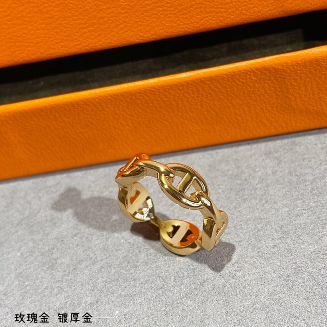 에르메스 hermes 샹달 링 (V-gold소재) (2color)