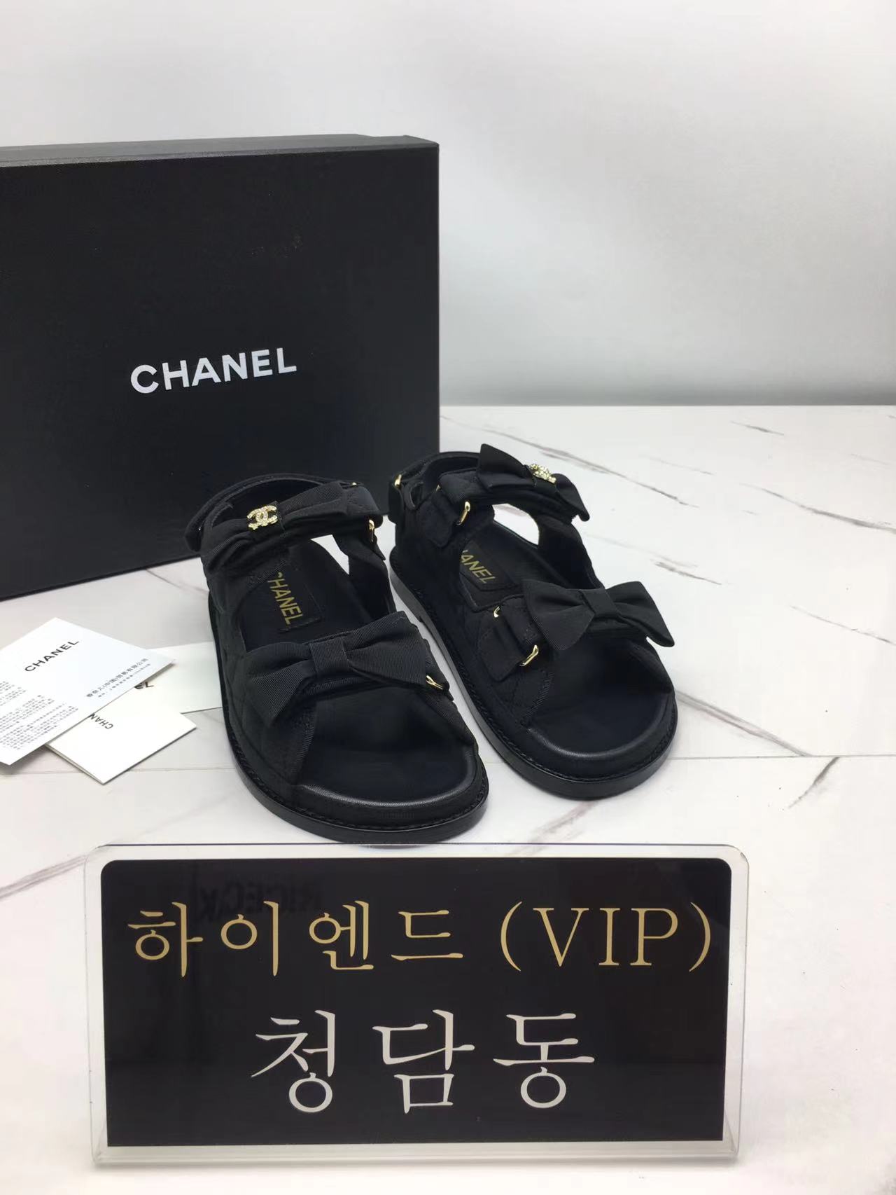 샤넬 23ss chanel 샌들 (upgrade ver.)