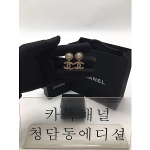 샤넬 chanel 펄 귀걸이