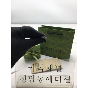 구찌 고스트링 G 반지 4mm